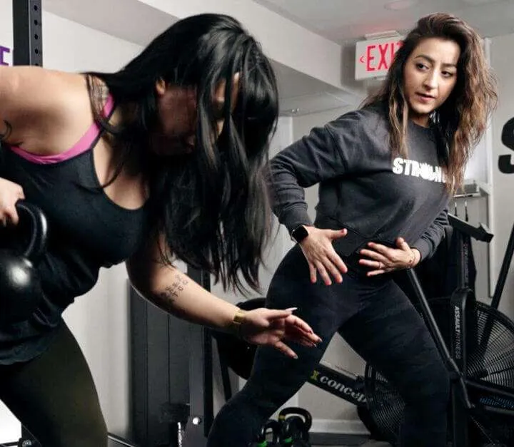 Stronger Fit Life strength training session